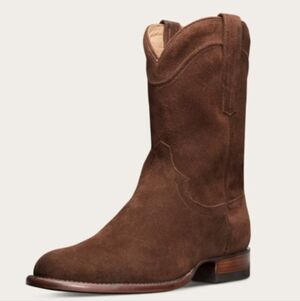 EUC Tecovas Brown Suede Men's Cowboy Boots